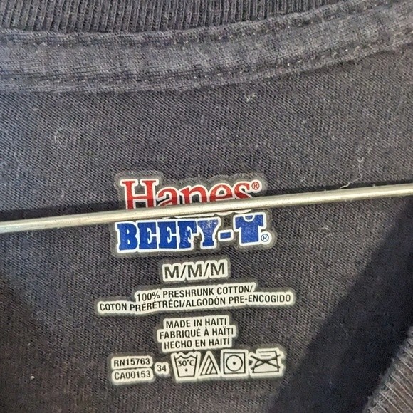 Garth Brooks Black Double Sided World Tour Tee 2014-2015 EUC SZ M - Picture 3 of 5